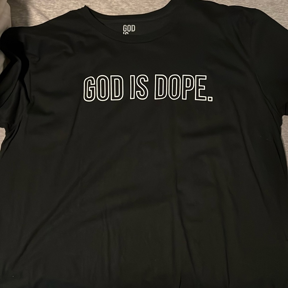 God Is Dope Short Sleeve Shirt